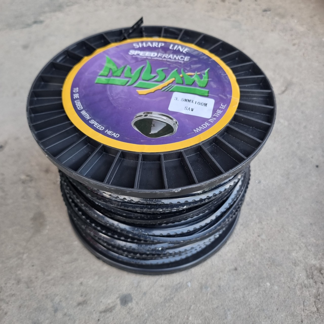 Cước cắt cỏ gai đen 3.5 - chiều dài 100m