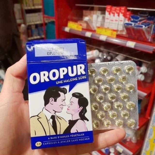 OROPUR Kẹothơm miệng  hàng Pháp