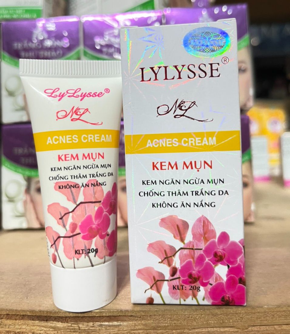 [HCM]KEM MỤN THÂM MỜ SẸO LYLYSSE 20G mấu mới