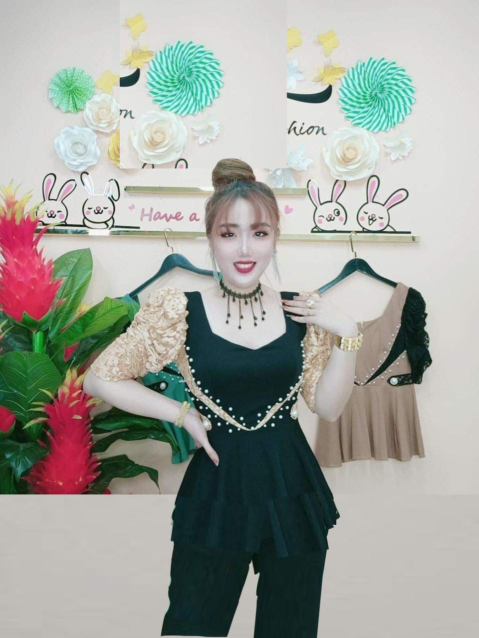 Set đồ bộ nữ thun cát hàn quần dài