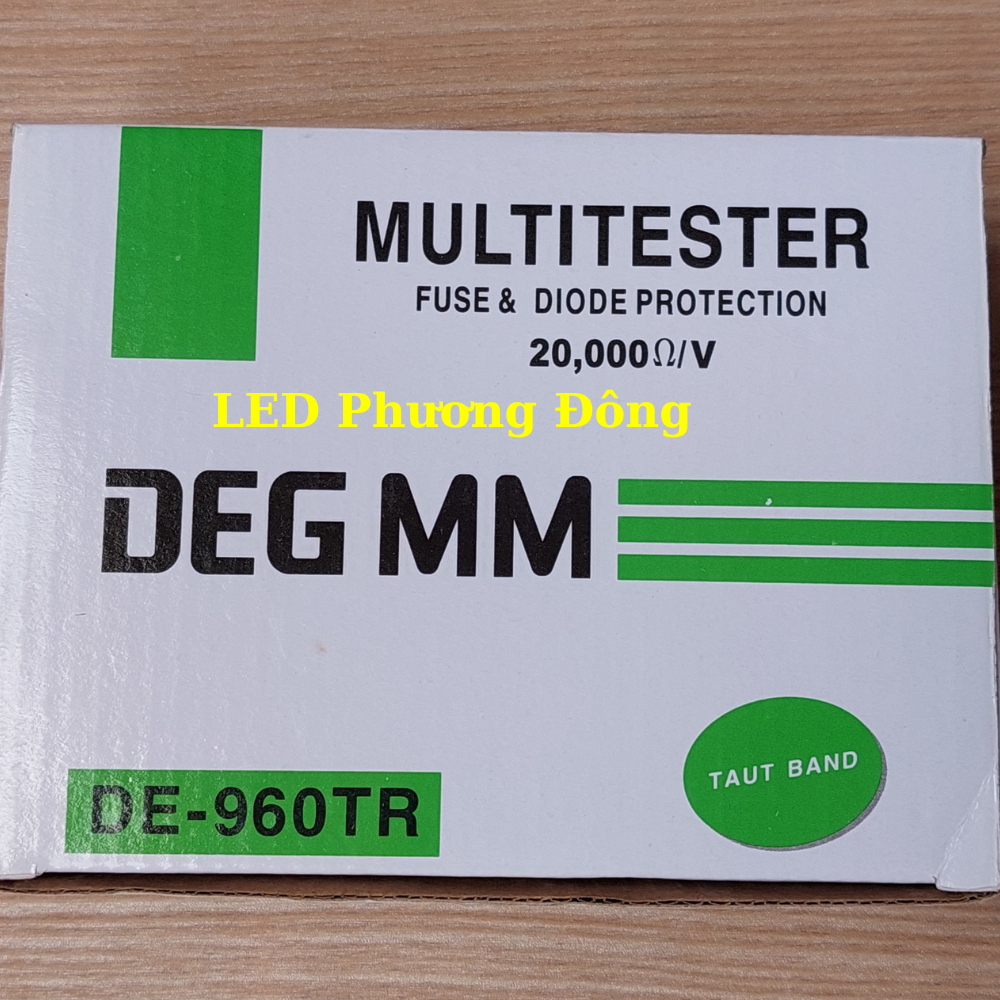 Đồng hồ đo điện vạn năng DEG MM - 960TR