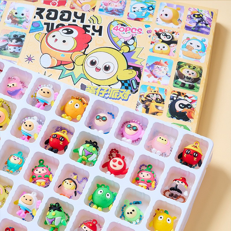 HỘP 40 MÓN ĐỒ CHƠI BÍ MẬT KUROMI CHO BÉ (Mẫu Ngẫu Nhiên)