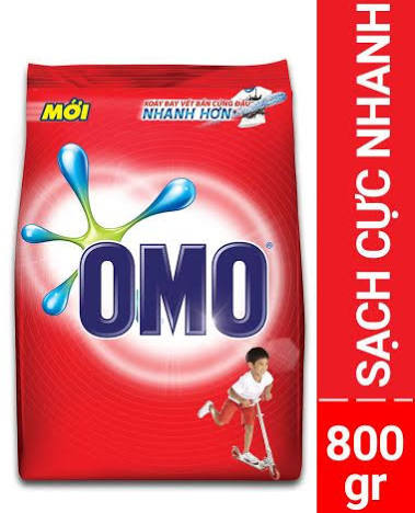 BỘT GIẶT OMO 800GR