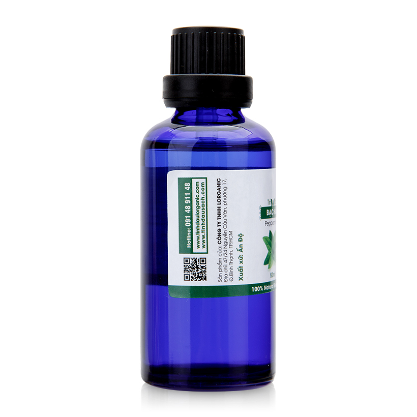 [HCM]Tinh dầu bạc hà Lorganic 50ml