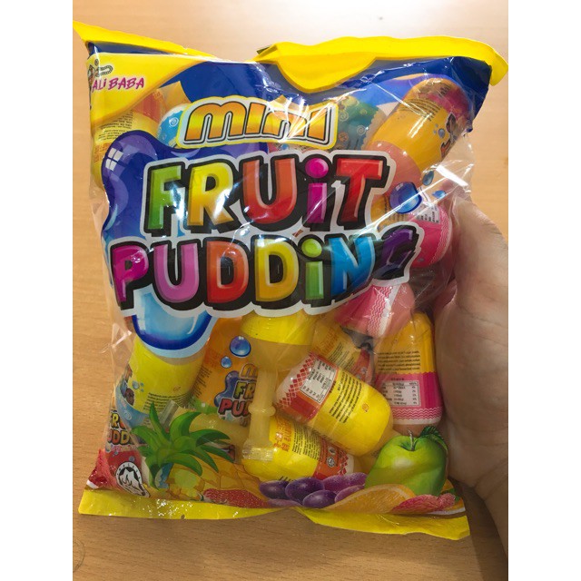 [Date 12.2021]Thạch Hút Minion Fruit Pudding Malaysia 840g