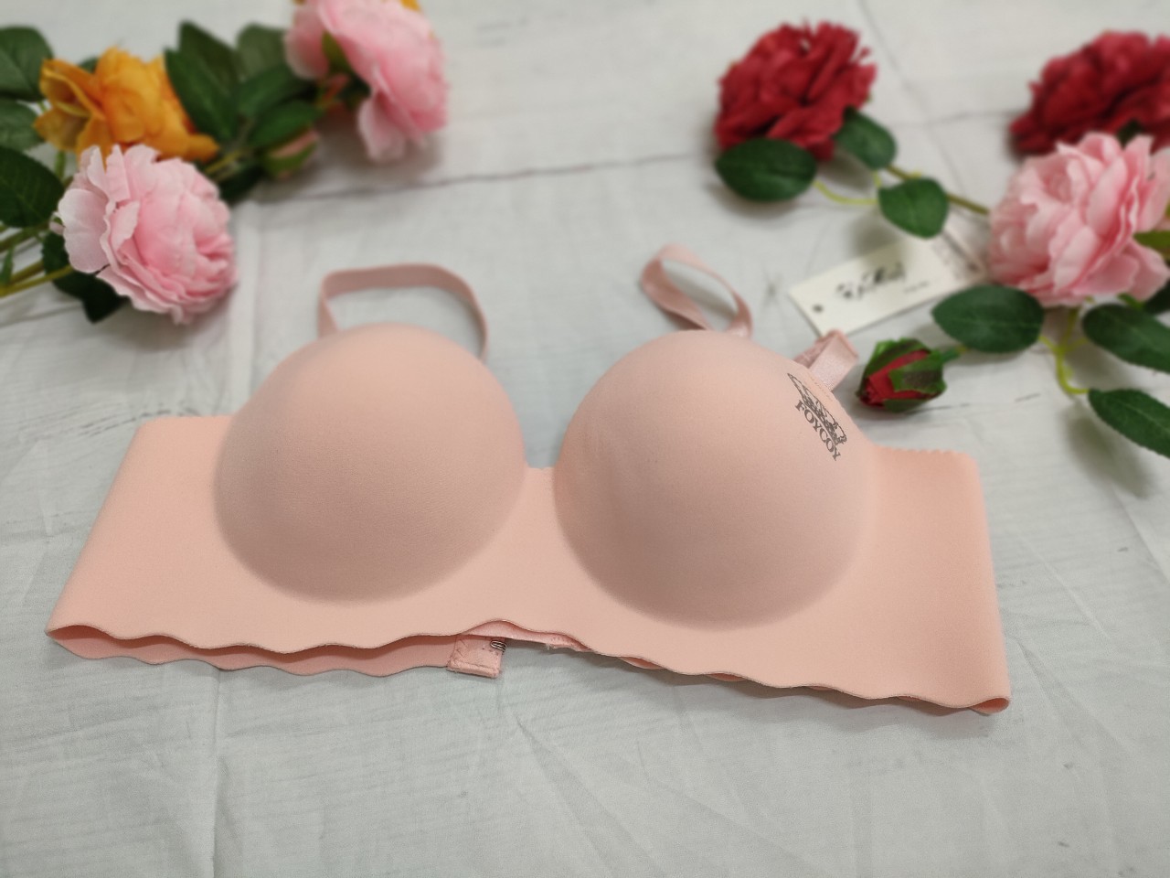 Áo ngực cup ngang vương miện nâng bàn tay-được kiểm hàng