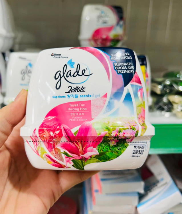 [Freeship] SÁP THƠM PHÒNG GLADE 180GRAM HÀNG NHẬP KHẨU THÁI LAN