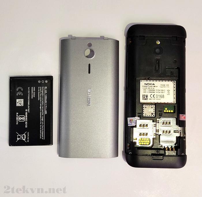 Điện thoại 230 2 sim giống 4 sim giá rẻ