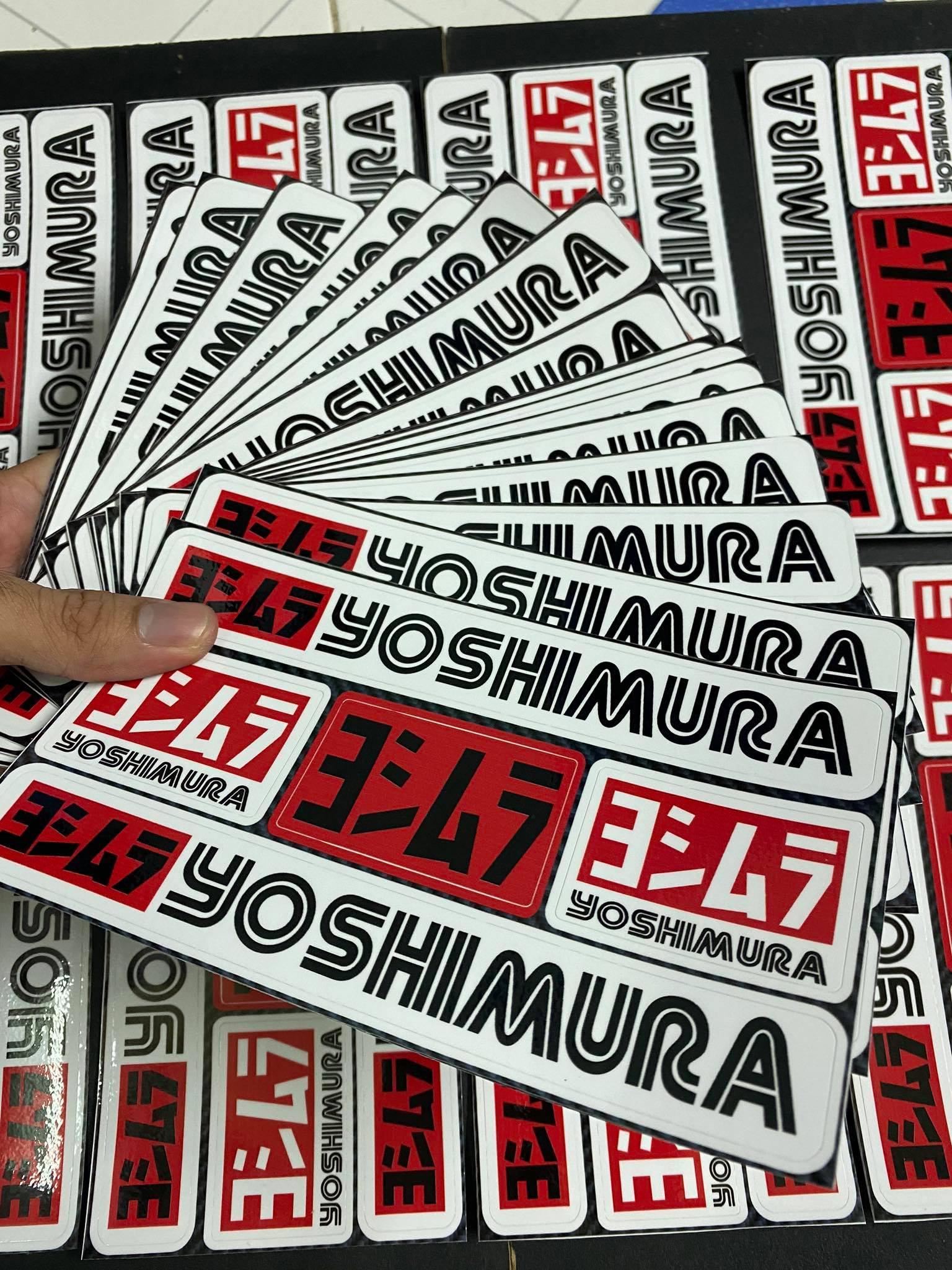 [HCM]STIKER TẤM CHỮ NHẬT YOSIMURA