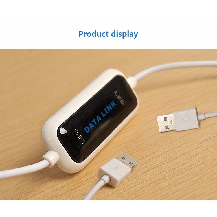 [BH 1 đổi 1] Cáp Truyền Dữ Liệu Data Link Giúp Kết Lỗi 2 Máy Tính