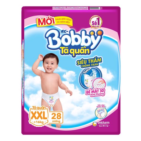 Tã Quần Bobby(sz: XXL28 16kg)