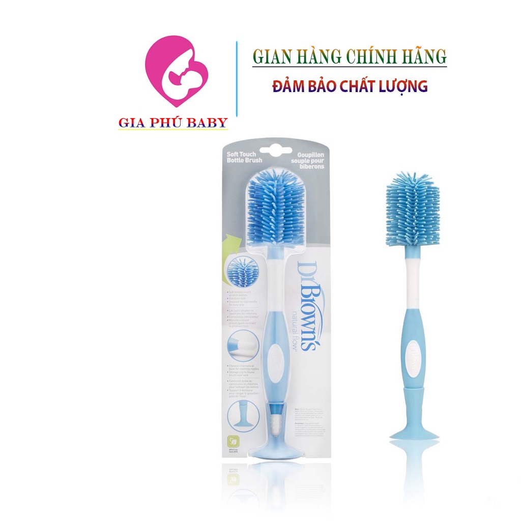 Cọ Bình Silicon Dr brown cho bé