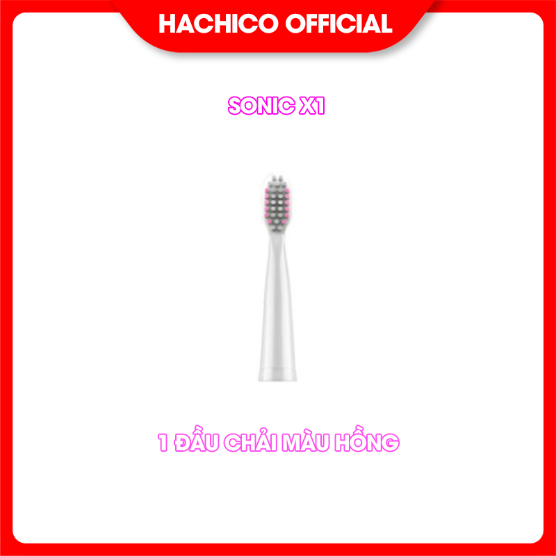 Đầu bàn chải điện Sonic X1 phù hợp với dòng bàn chải điện Hachico Sonic X1