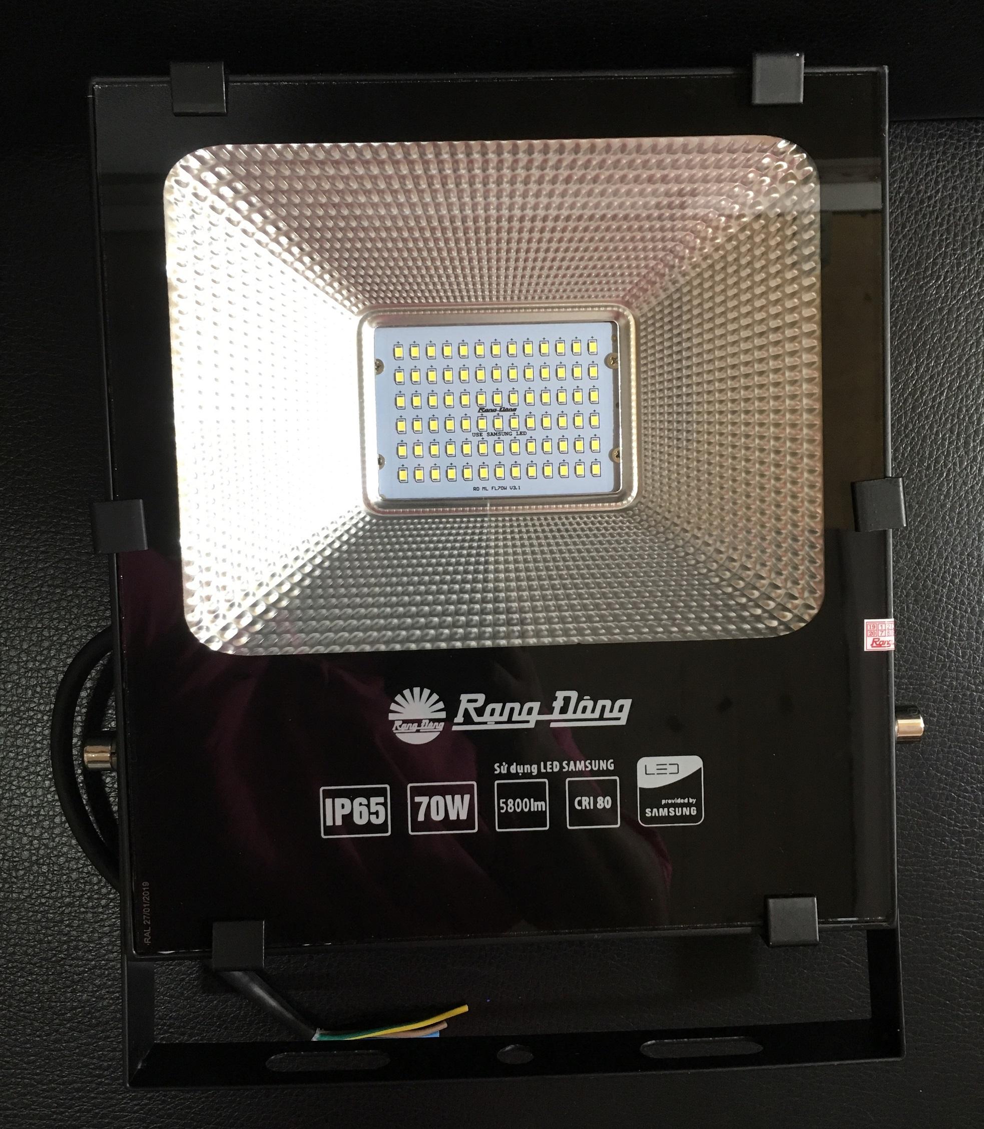 Đèn led chiếu pha 70W Rạng Đông