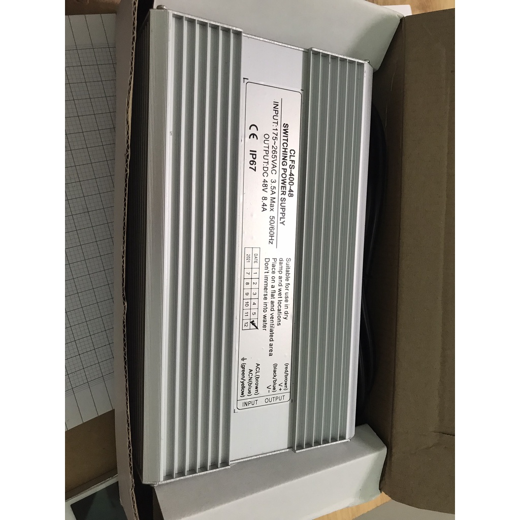 Nguồn chống ẩm 48v- 8,4A