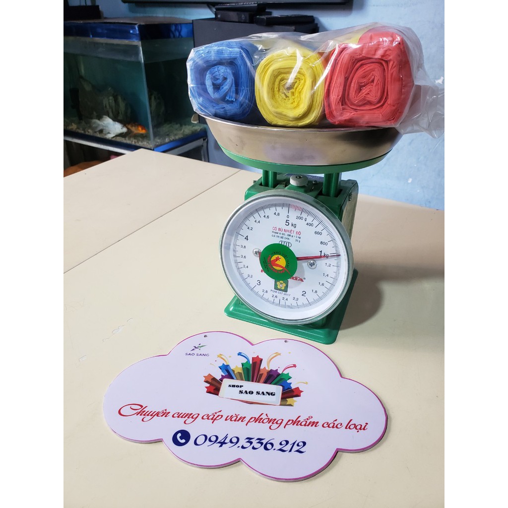 Bao rác tự phân hủy (1kg 3 cuộn)