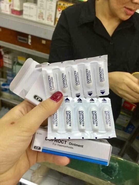 Viên Đặt Trĩ DOPROCT Thái Lan