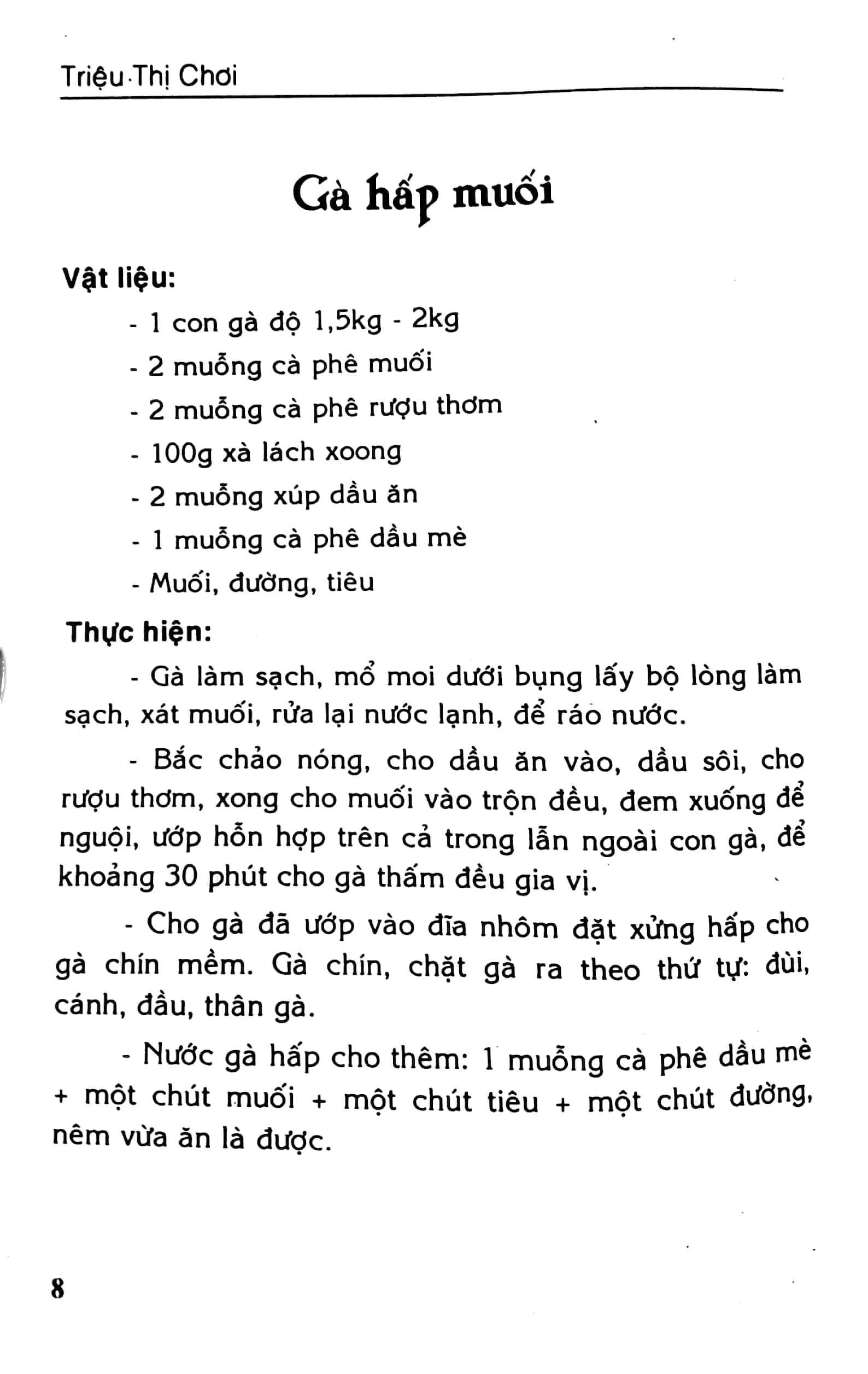 Sách Fahasa - Các Món Ăn Thông Dụng