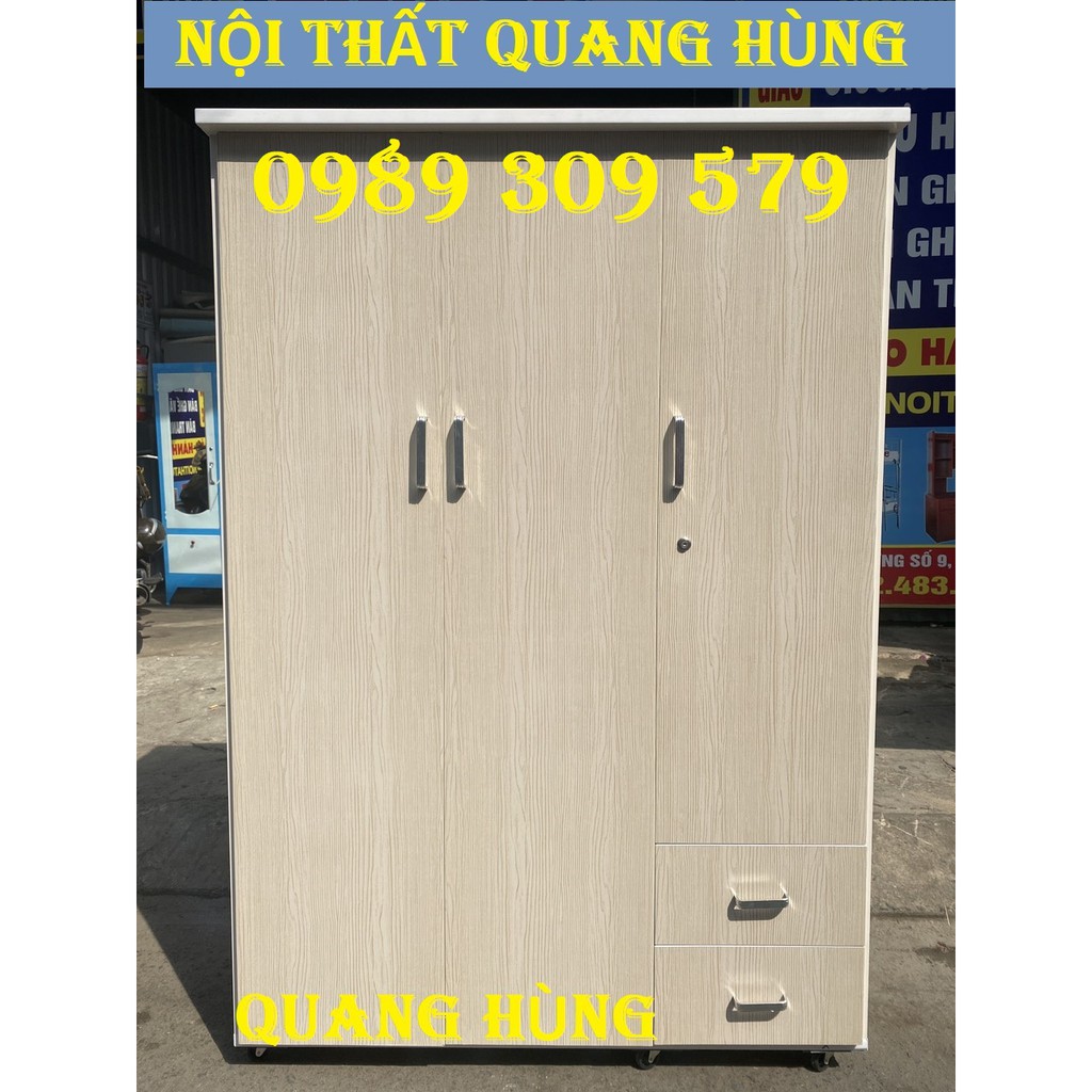 [HCM]TỦ ÁO QUẦN NHỰA ĐÀI LOAN NGANG 1M2 X 1M8  TẠI XƯỞNG HCM