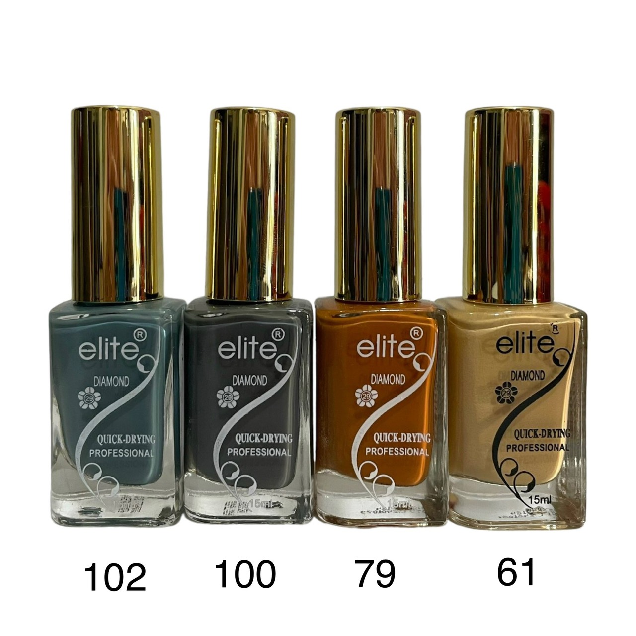 Sơn móng tay gel lạnh diamond - không hơ máy - tông sữa - 15ml