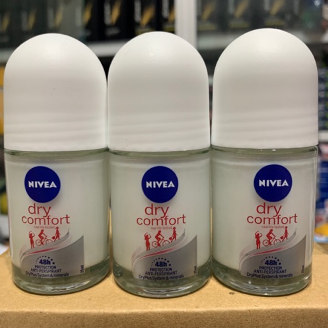 Lăn Ngăn Mùi Nữ Khô Thoáng Nivea 25Ml