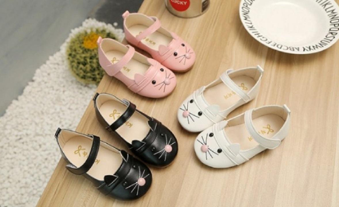 Giầy búp bê mèo cực dễ thương cho bé gái