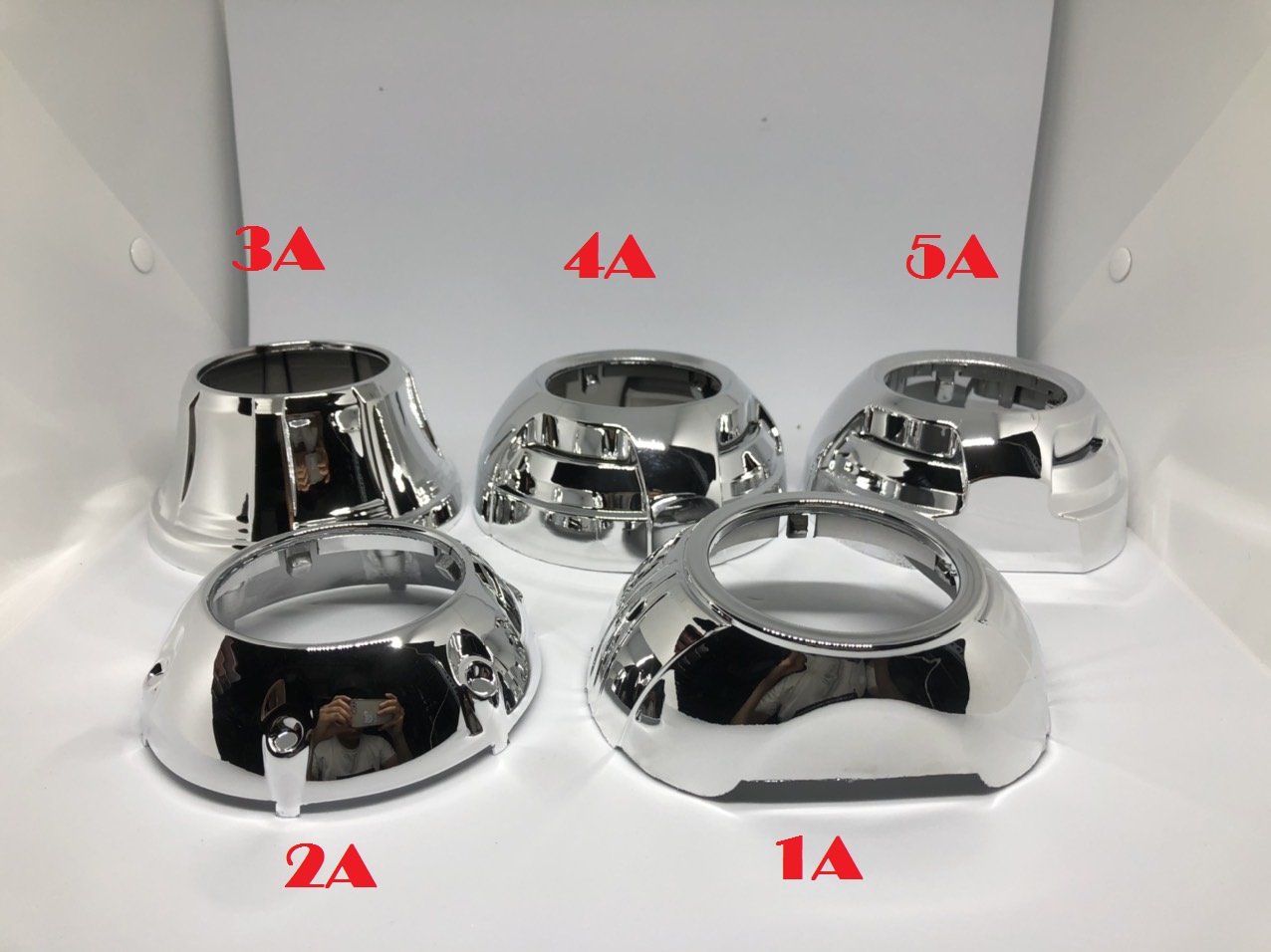 Chụp xi 3 inch cho bi cầu