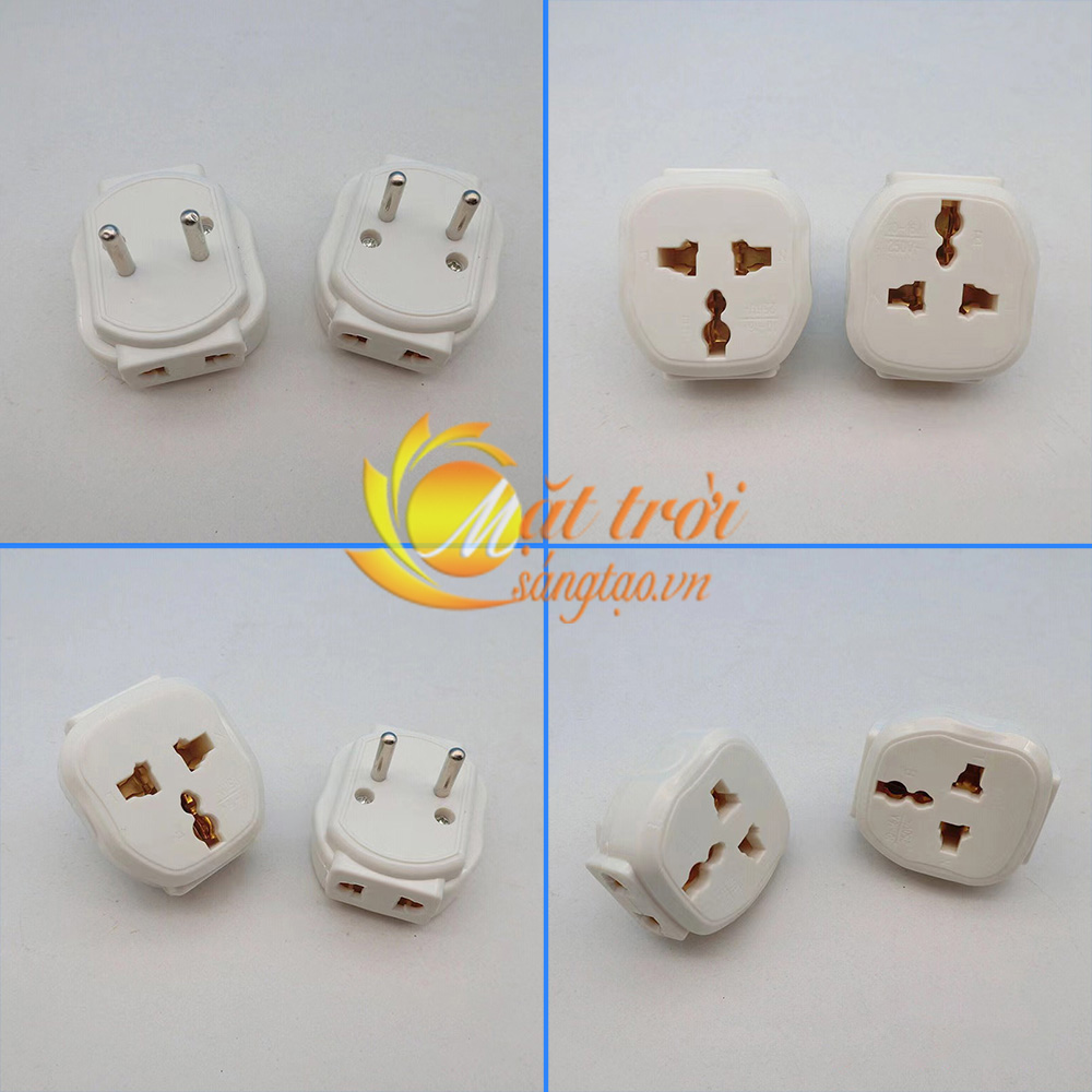 Phích cắm chia 3 ổ đa năng cao cấp