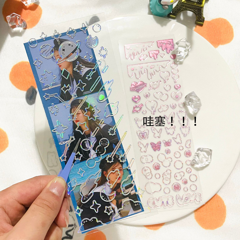 Sticker Hologram Lấp Lánh