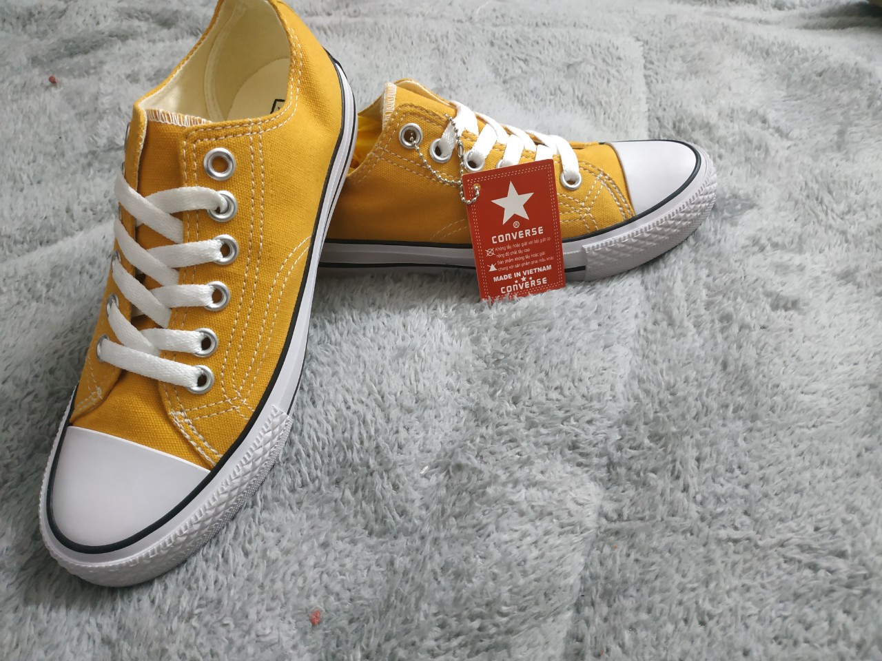 [GIẢM GIÁ GỐC + FULL BOX] Giày Converse 1970s Cổ thấp Vàng [HOT]