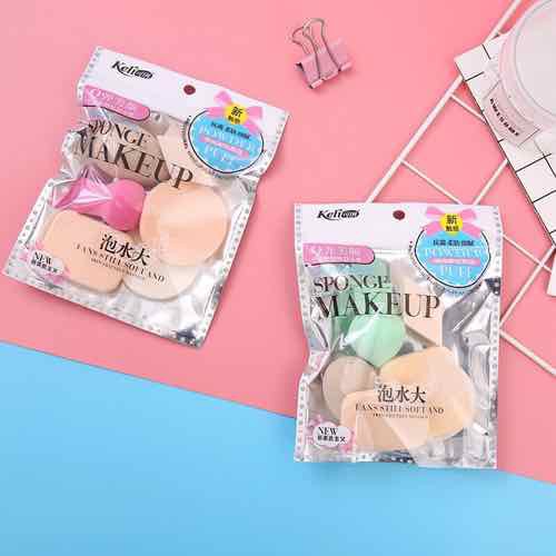 [HCM]BÔNG MÚT TRANG ĐIỂM KELI BỊCH 6 MIẾNG