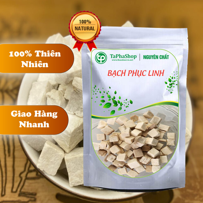 Bạch phục linh khô 100g - tấn phát