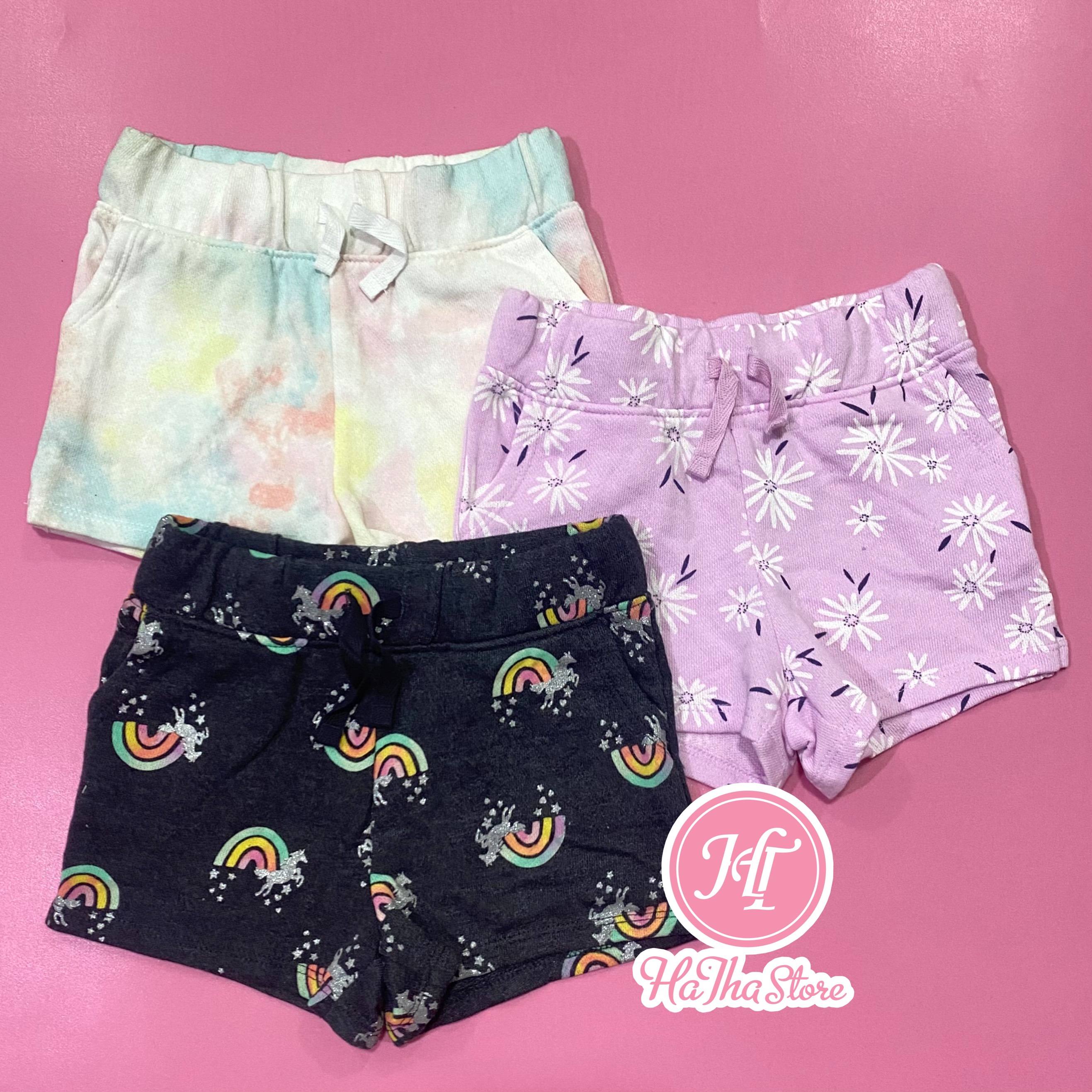 (8-38kg) Quần short thun Jumping bé gái