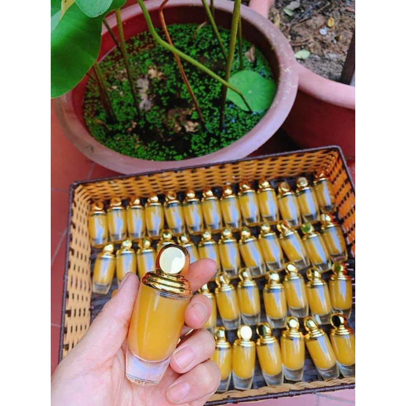 Son dưỡng nghệ gấc hạnh nhân handmade
