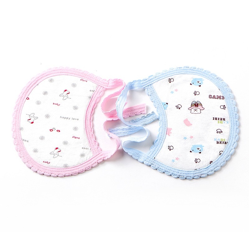 Yếm tròn cotton buộc dây siêu xinh