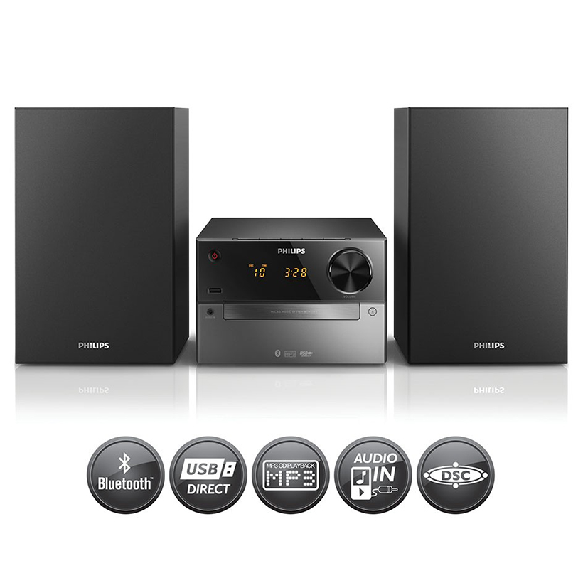 Loa Philips BTM2310 HIFI/2.1(usb, Bluetooth,FM,CD) - Bảo hành 24 tháng