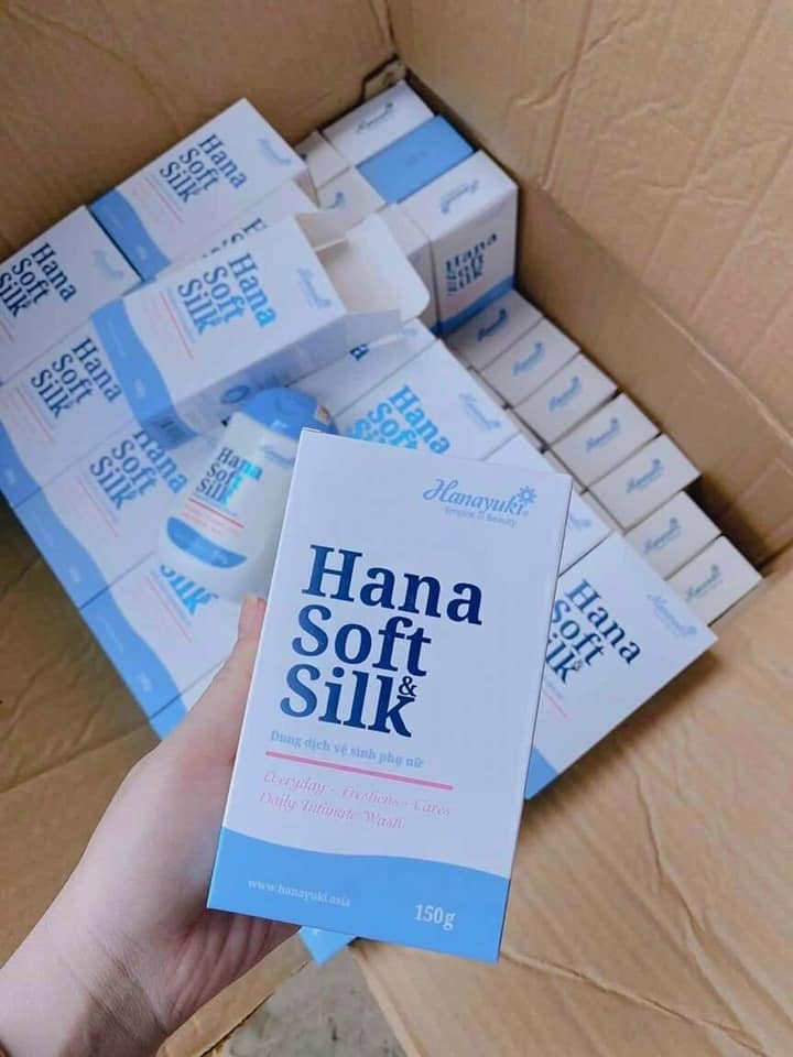 [Chính Hãng]Dung Dịch Vệ Sinh Phụ Nữ Hana Soft Silk Hanayuki 150ml