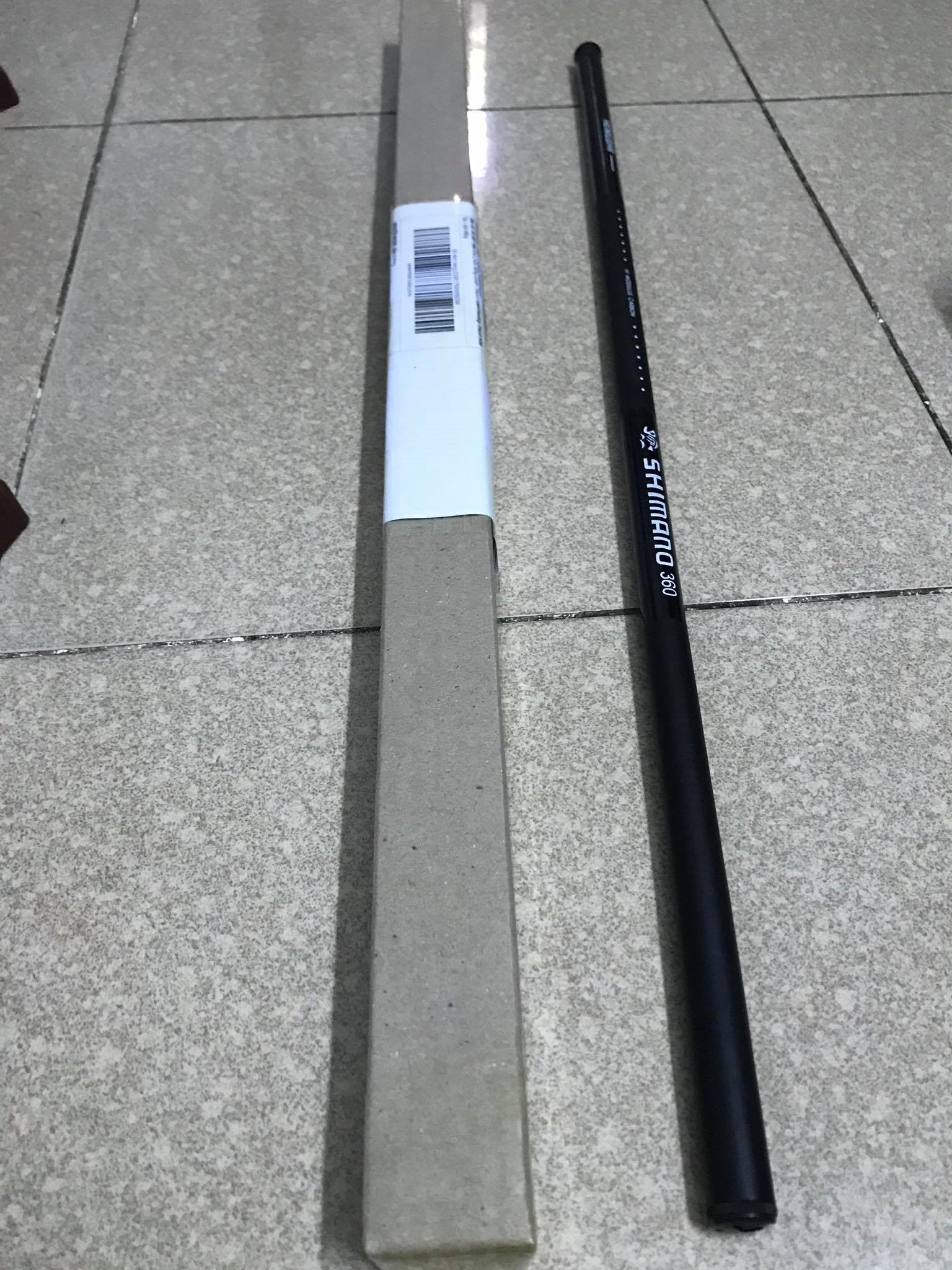 Cần câu tay dạng rút 360 (3m3) - cần câu đơn