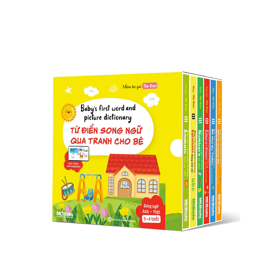 Sách - Baby’s first word and picture dictionary – Từ điển song ngữ qua tranh cho bé - McBooks