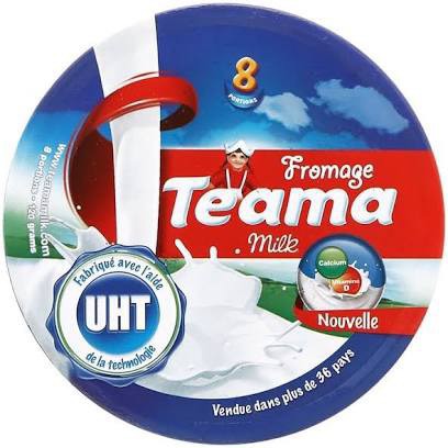 Phô mai TEAMA hộp 8 miếng