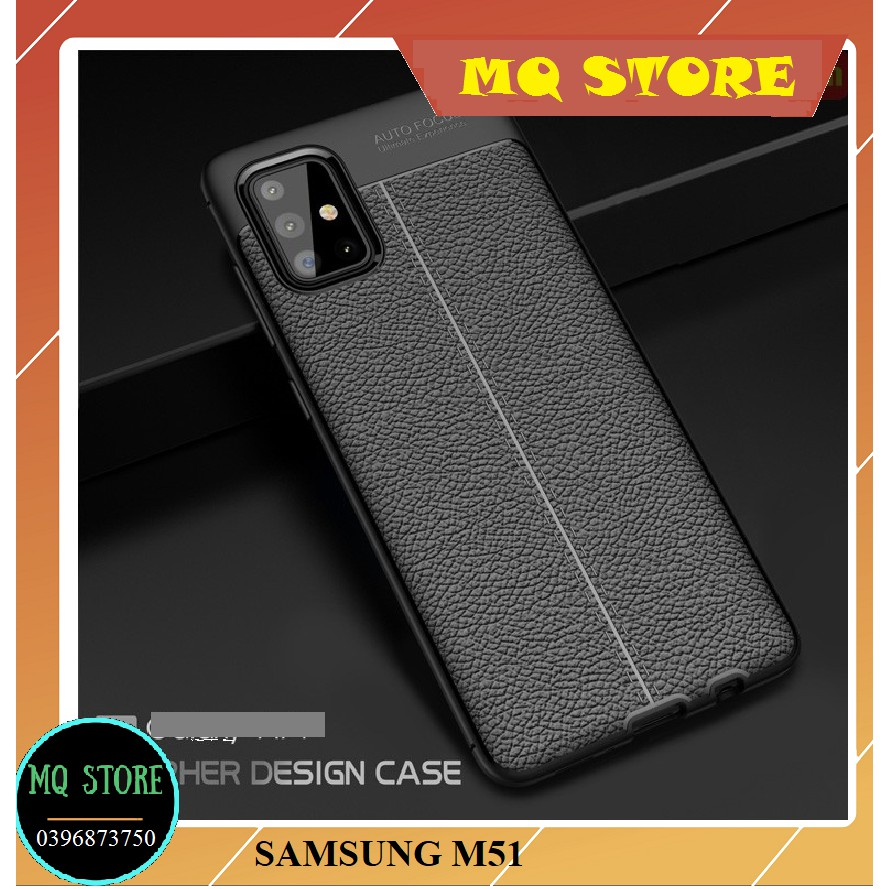 Ốp lưng Samsung M51 dẻo đen chống sốc AutoFocus