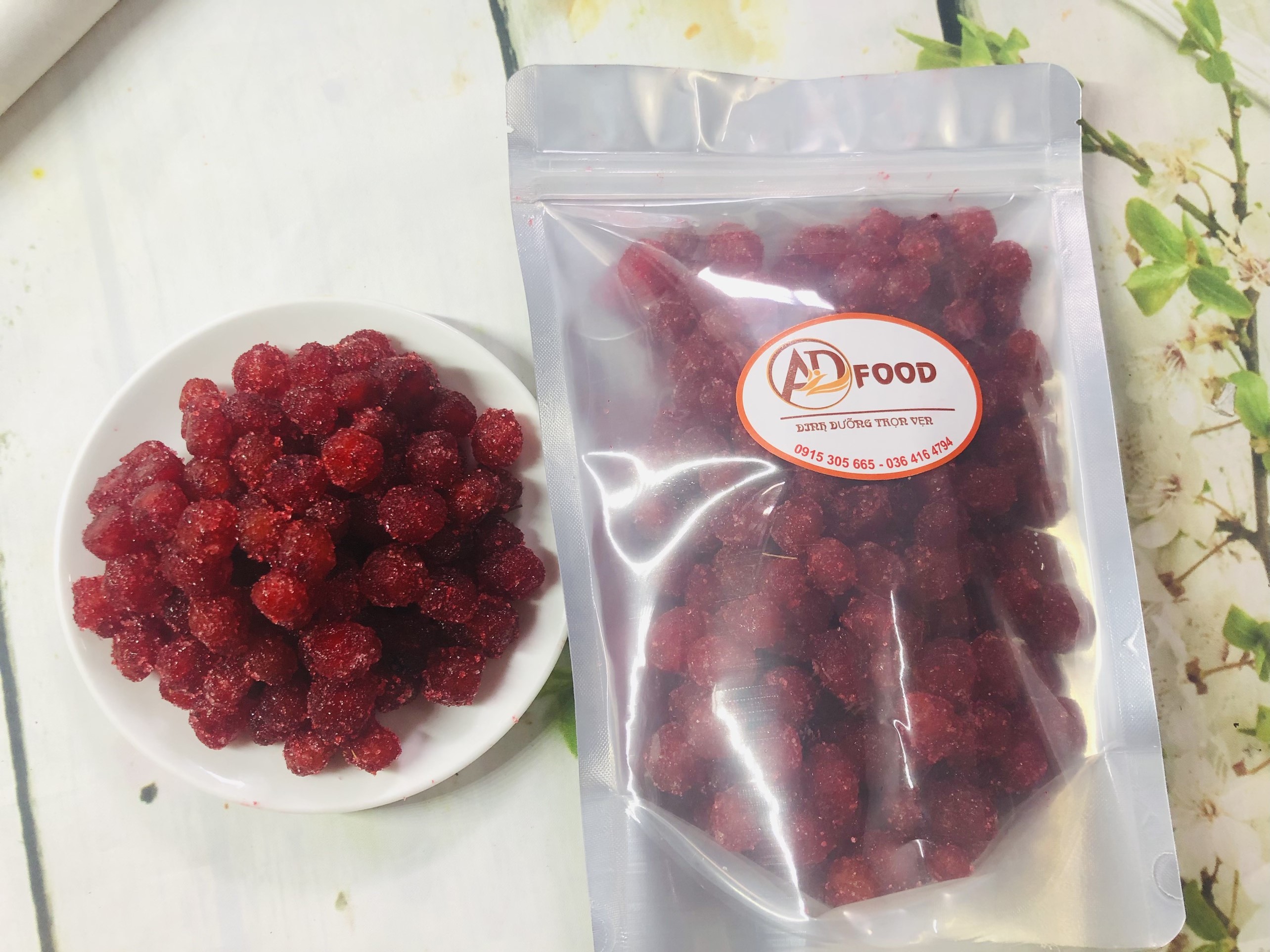 100g mứt chùm ruột chanh muối ngon