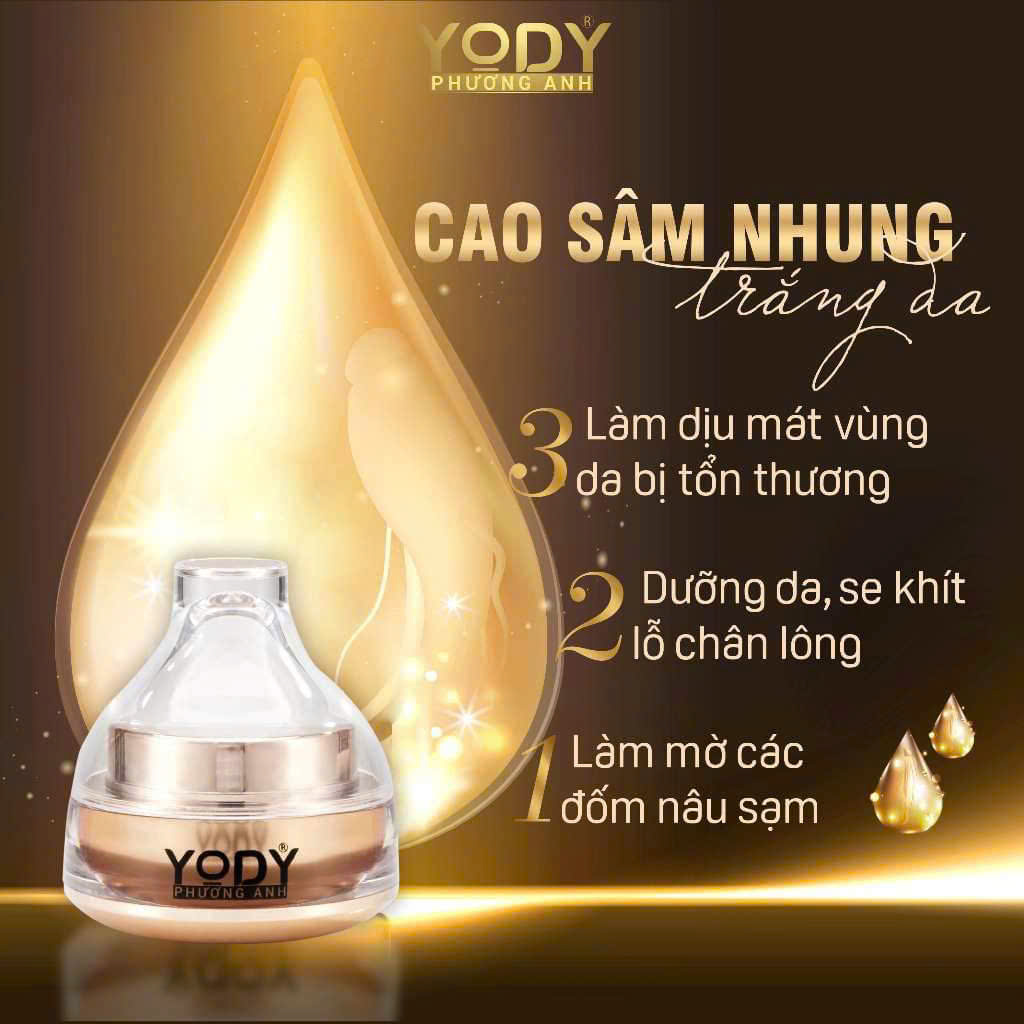 [Chính Hãng].Kem Cao Sâm Nhung Yody Phương Anh