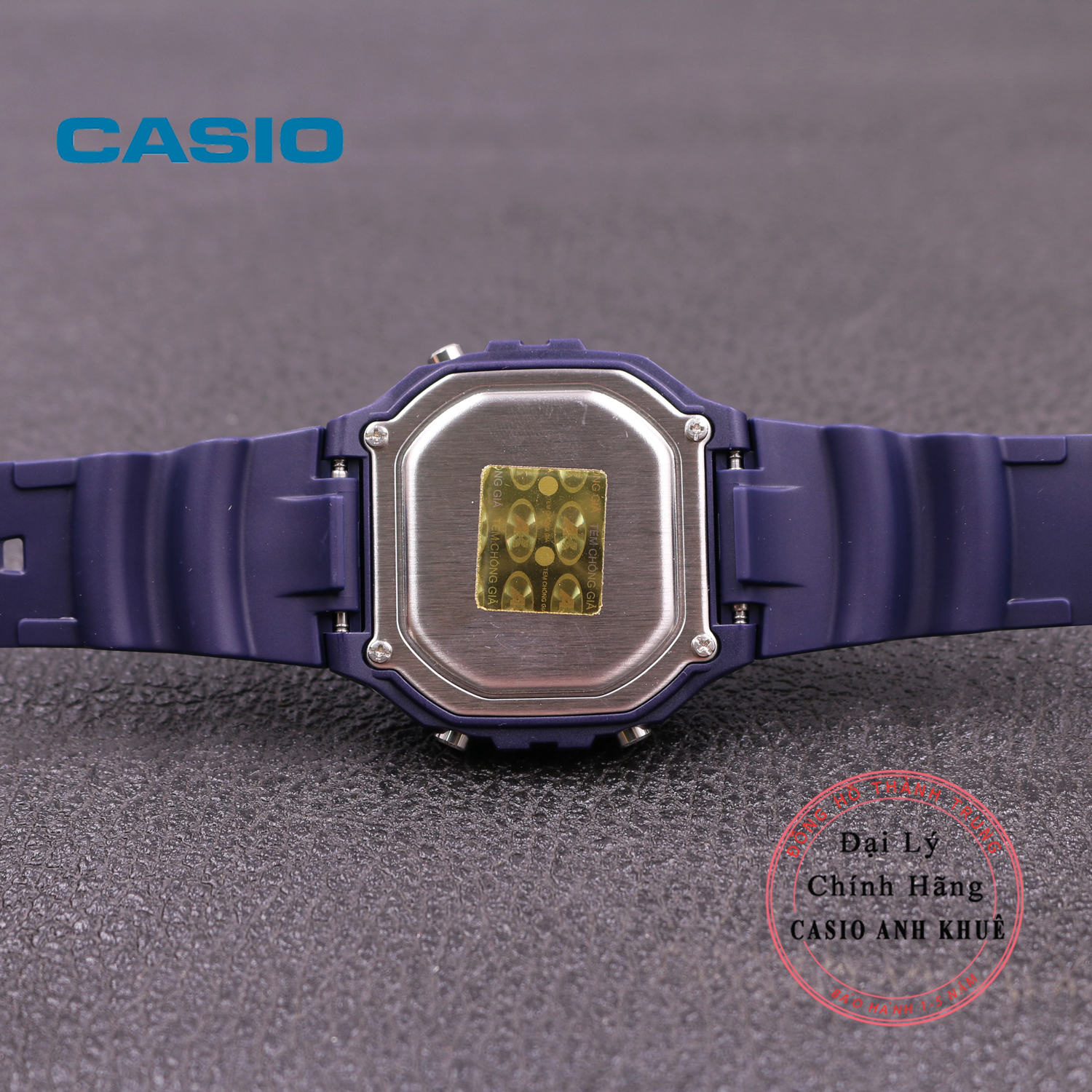 Casio W-218H-2Avdf Men's Electronic Watch with Plastic Strap
