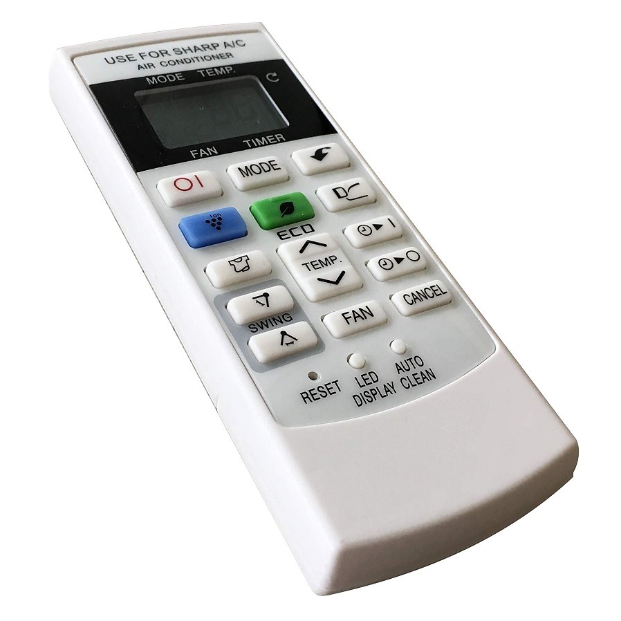 Remote Dùng Cho Máy Lạnh SHARP  Điều Khiển Điều Hòa CRMC-A876JBEZ Kèm Pin AAA
