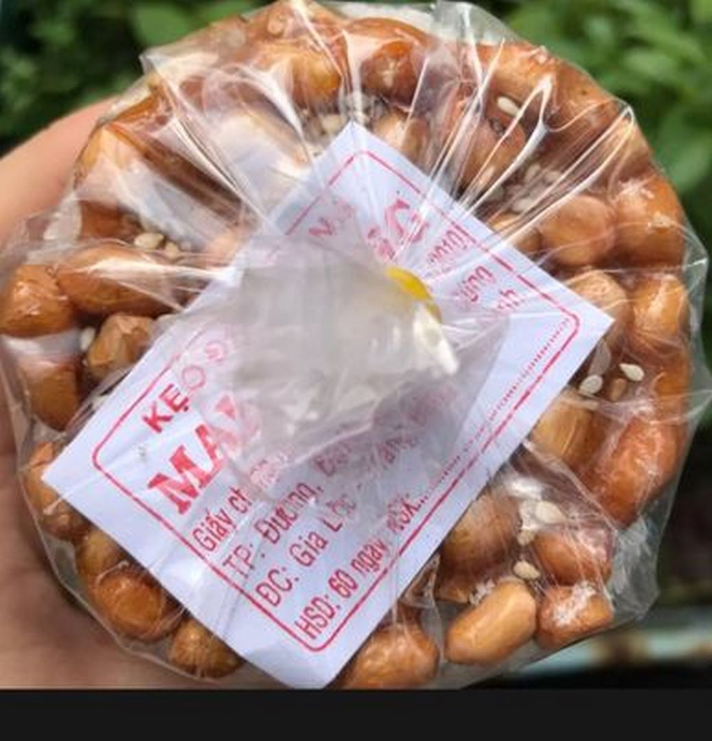 Kẹo Đậu Phộng 10 Miếng Tròn - Siêu Ngon