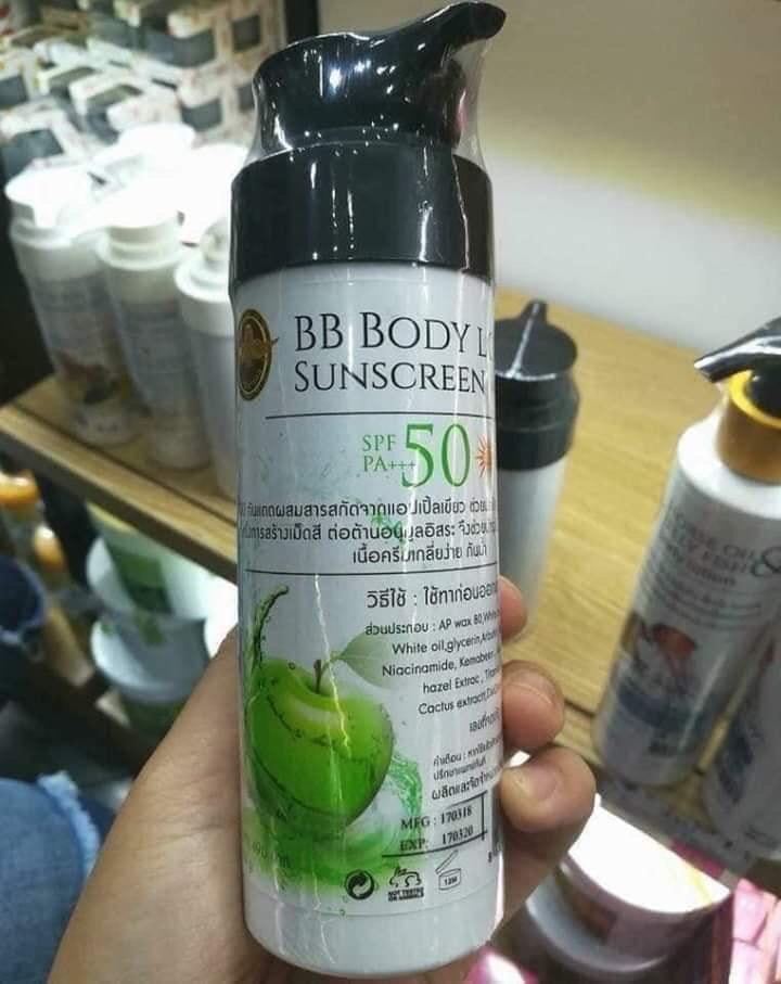 [HCM]Kem make up body BB Body lotion Sunscreen.