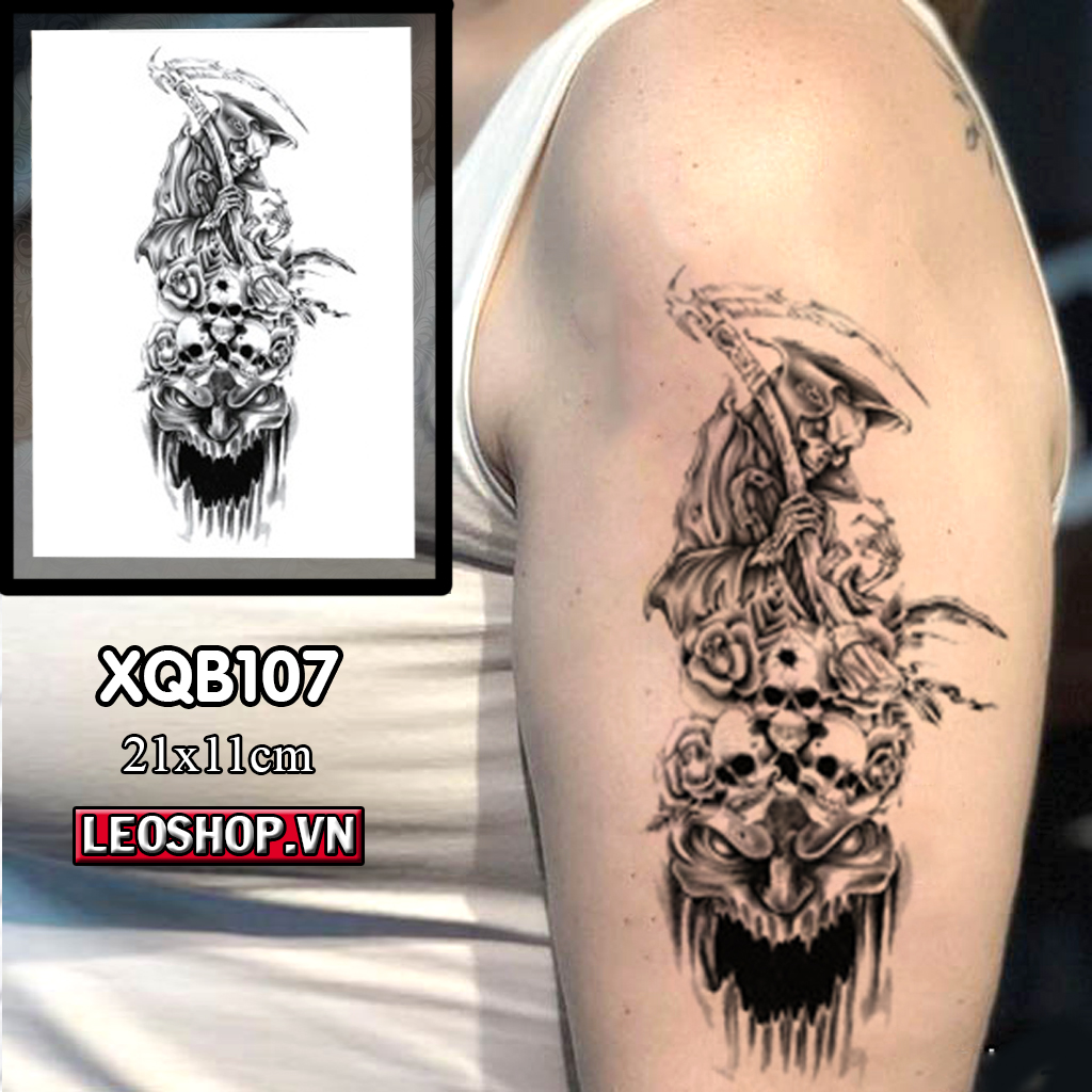 hình xăm dán kín, full, bít lưng hình rồng JULLY Tattoo chất (kích thước  48x34cm) hình xăm chống nước xăm tạm thời an toàn bền đẹp | Lazada.vn