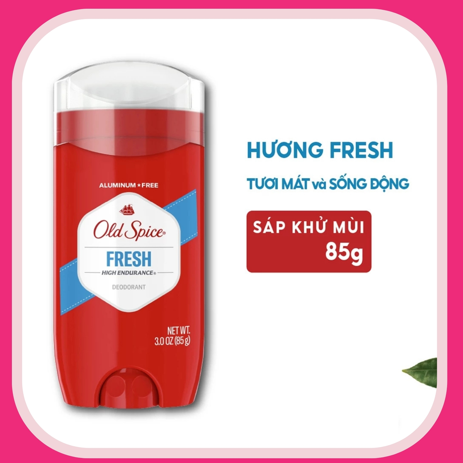 Lăn nách Mỹ Old Spice Pure Sport 68g