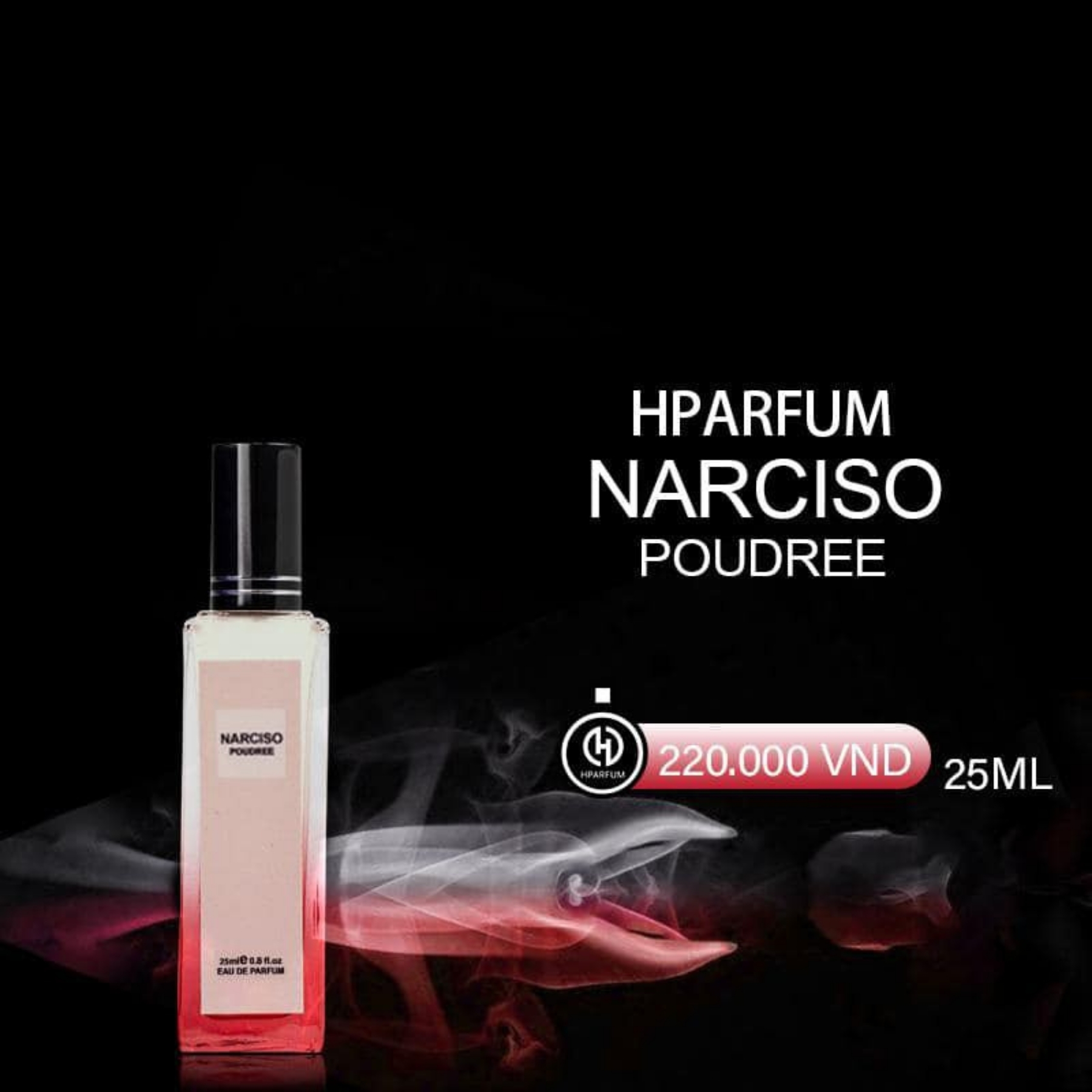 Tinh Dầu Nước Hoa Pháp Hparfum NARCISO POUDREE